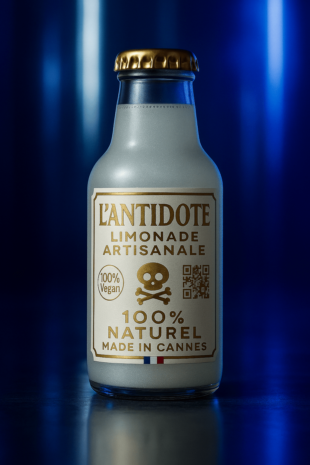 L’ANTIDOTE - AUTHENTIQUE 💖 33cl - L’ANTIDOTE Limonade Pailletée Made in Cannes